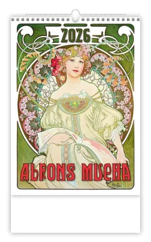 Kalendář Alfons Mucha