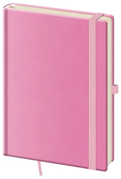 Linkovaný zápisník Print Pop L Pink