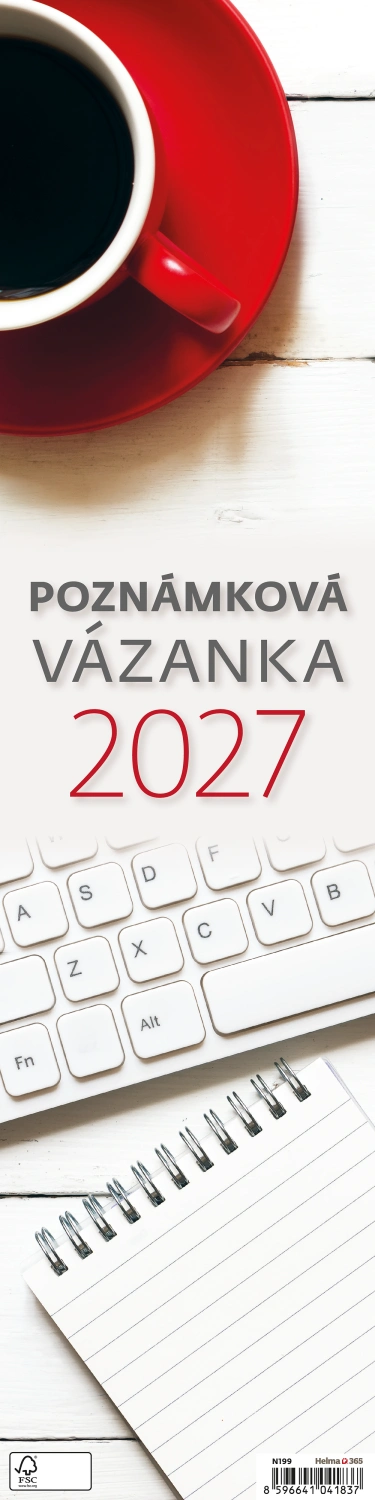 Kalendář Poznámková vázanka