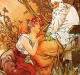 Kalendář Alfons Mucha - vázanka Kalendář Alfons Mucha - vázanka