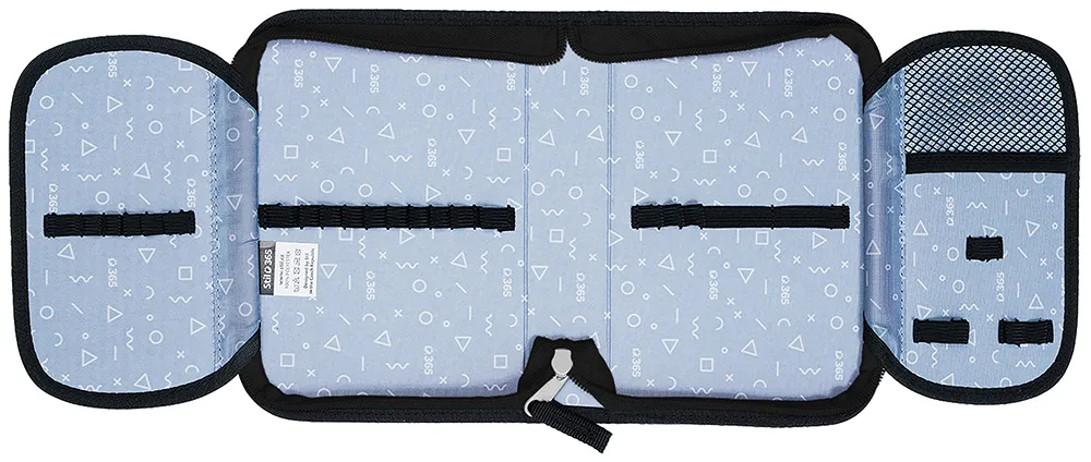 Školní penál jednopatrový Pixel Quest