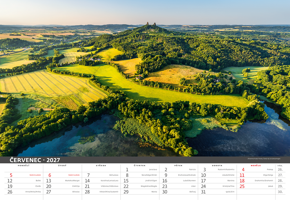 Kalendář Česká krajina