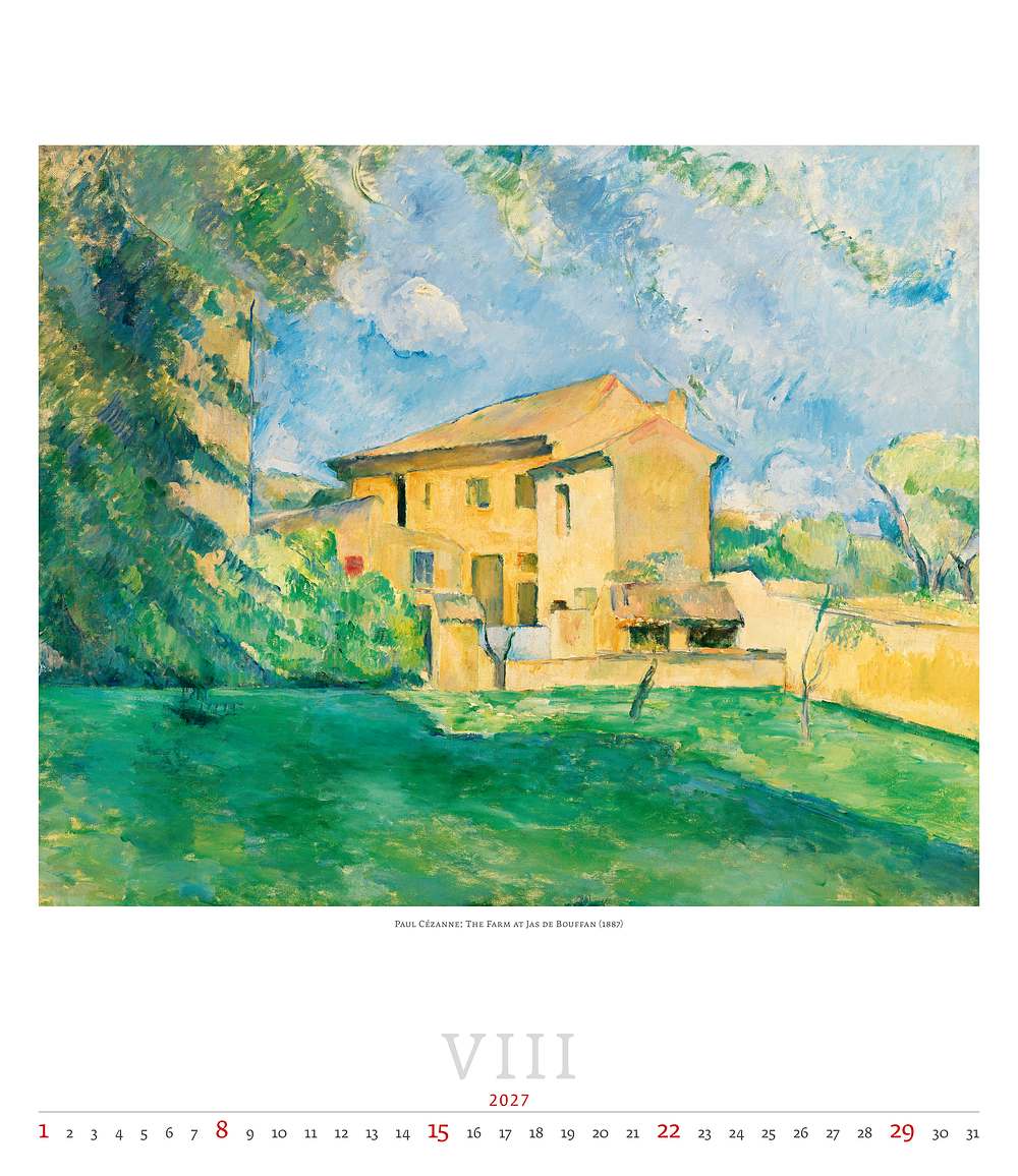 Kalendář Impressionism