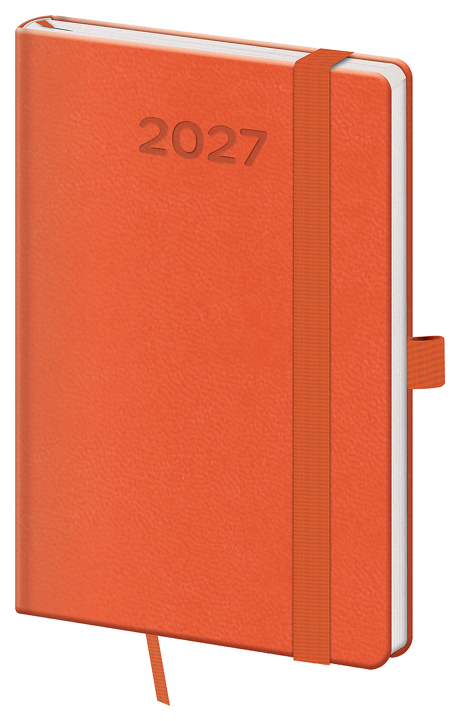 Vreckový diár A6 Print Pop oranžový