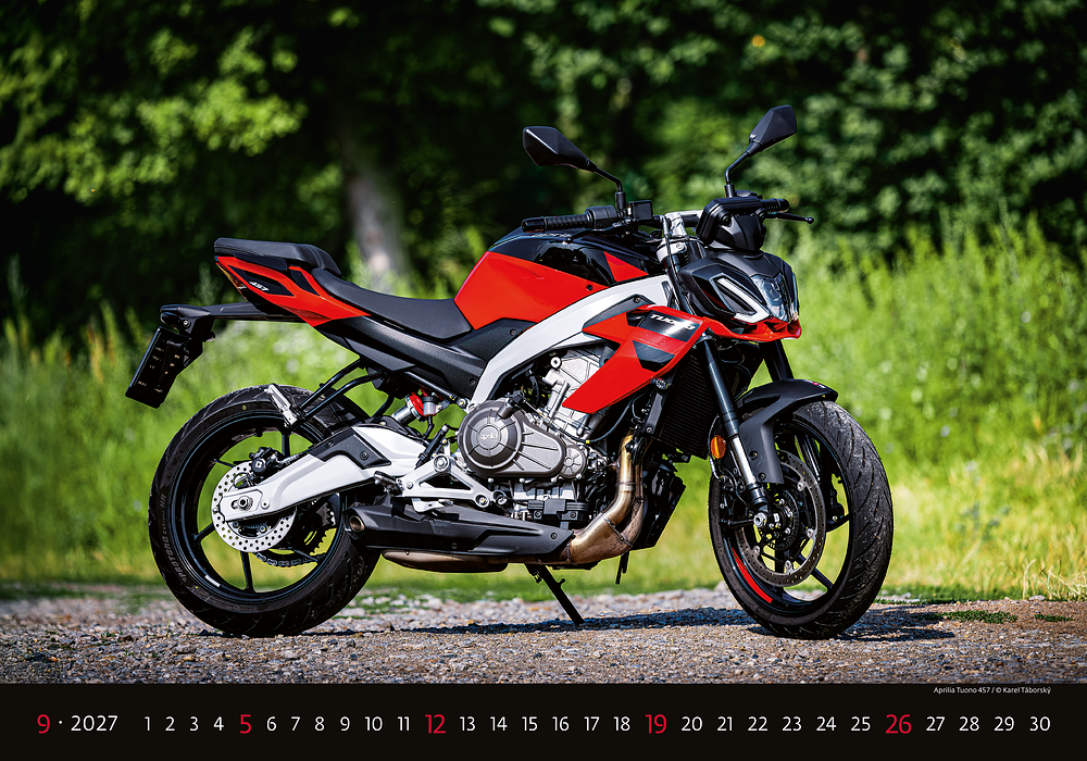 Kalendář Motorbikes