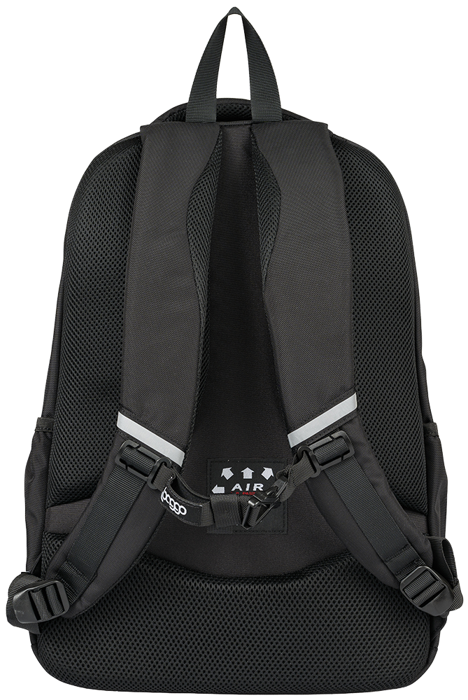 Černý batoh pro studenty Baggo Brisk Bubag Black