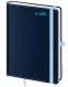 Týdenní diář B6 Double Blue s poutkem Týdenní diář B6 Double Blue s poutkem