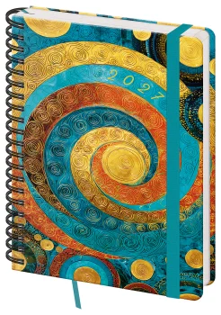 Týdenní diář B6 Twin Spiral