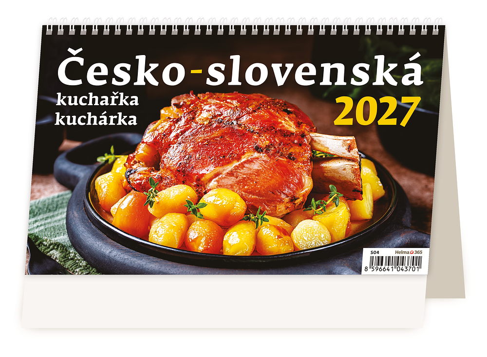 Kalendář Česko-slovenská kuchařka