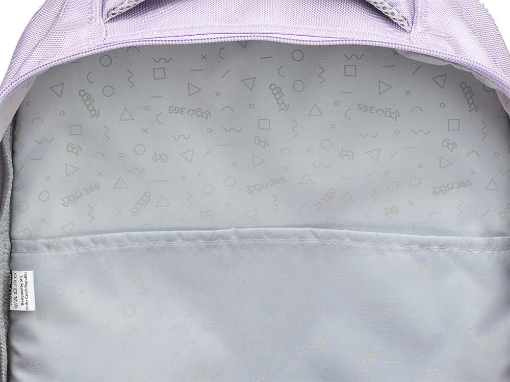 Studentský batoh Baggo Brisk Bubag Violet dívčí