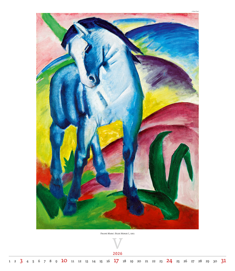 Kalendář Expressionism