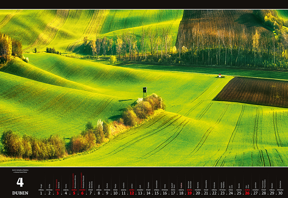 Kalendář Panorama – Česká republika