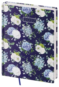 Denní diář B6 Vario Lyra Floral
