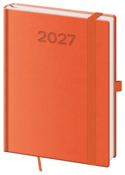 Denní diář B6 Print Pop oranžový