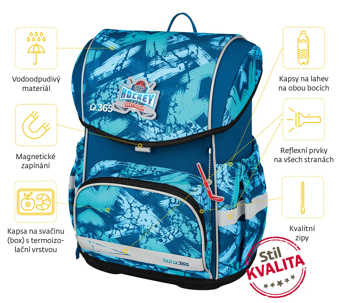 Školní aktovka Smile Iceboy