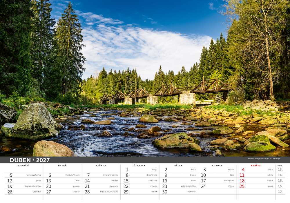 Kalendář Šumava