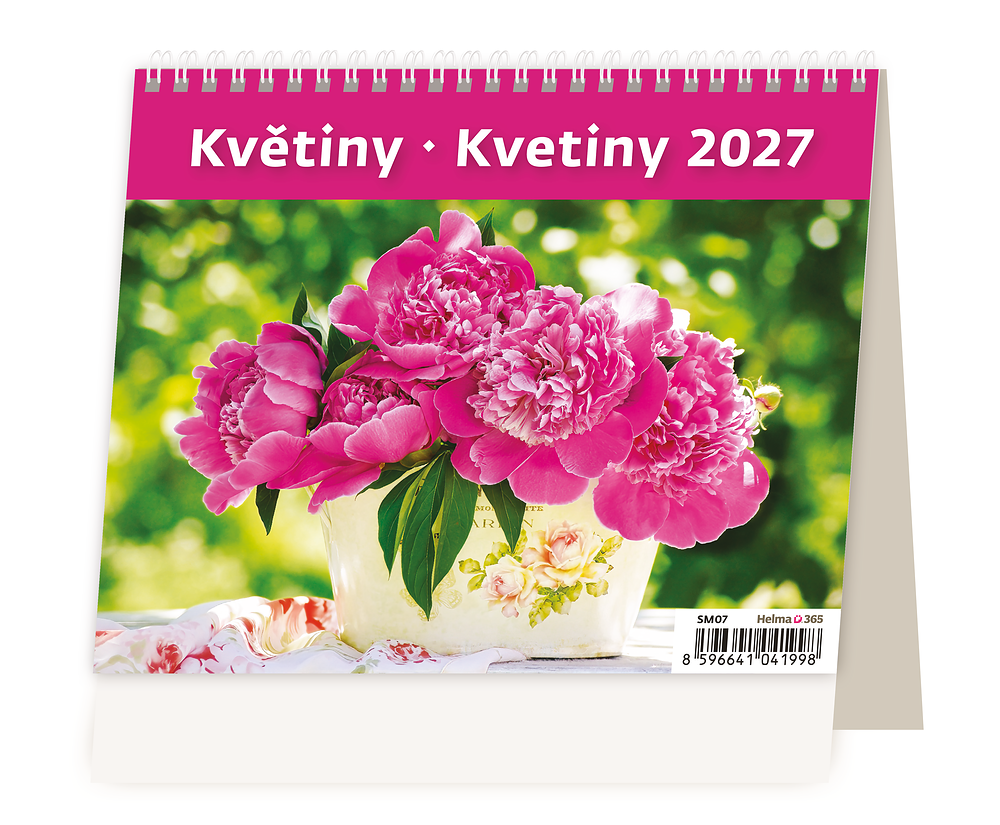 Kalendář Květiny