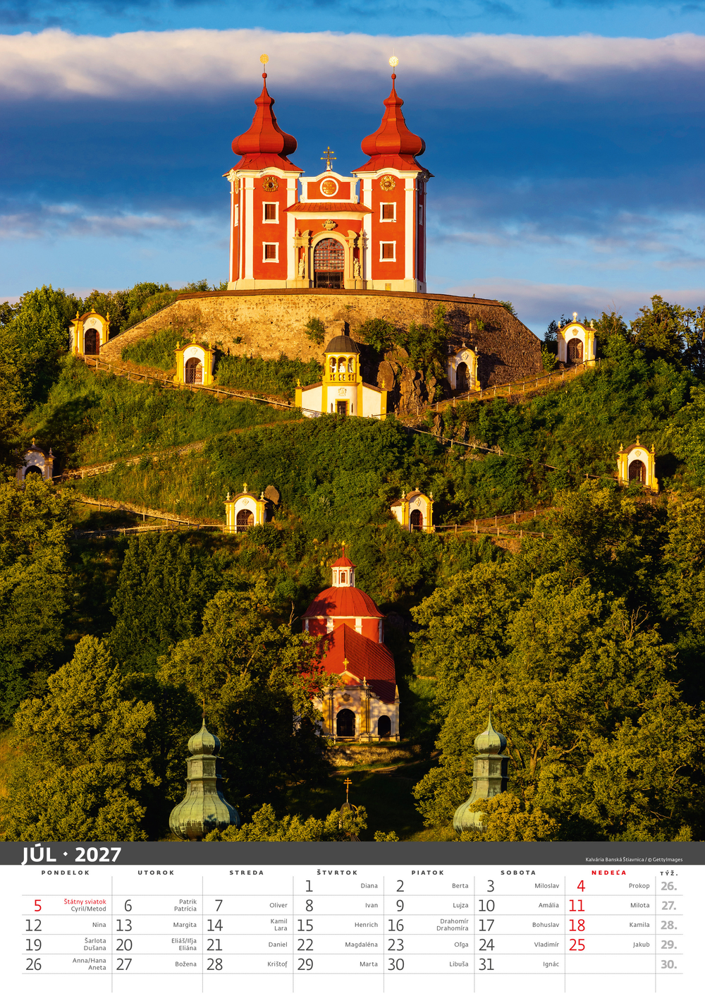 Kalendár Slovensko