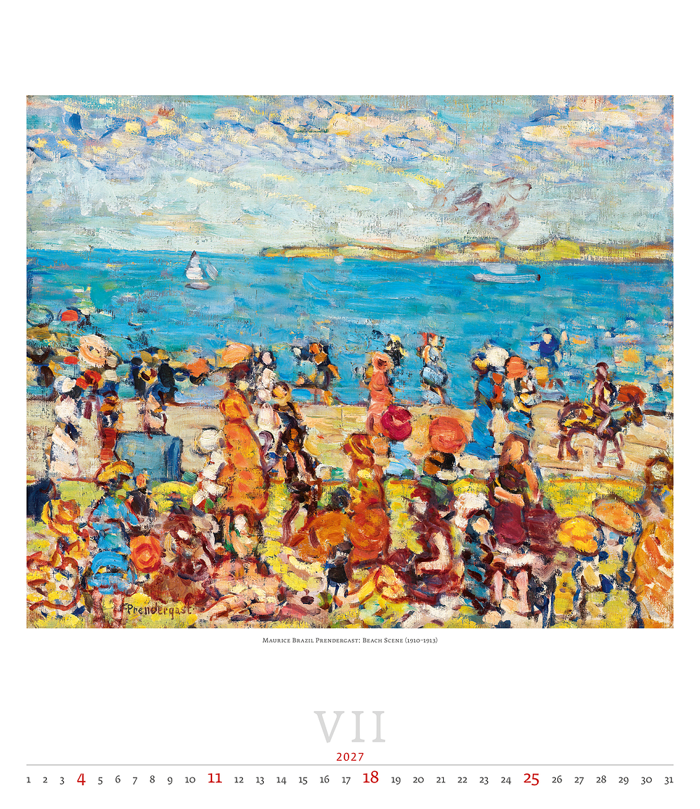 Kalendář Impressionism