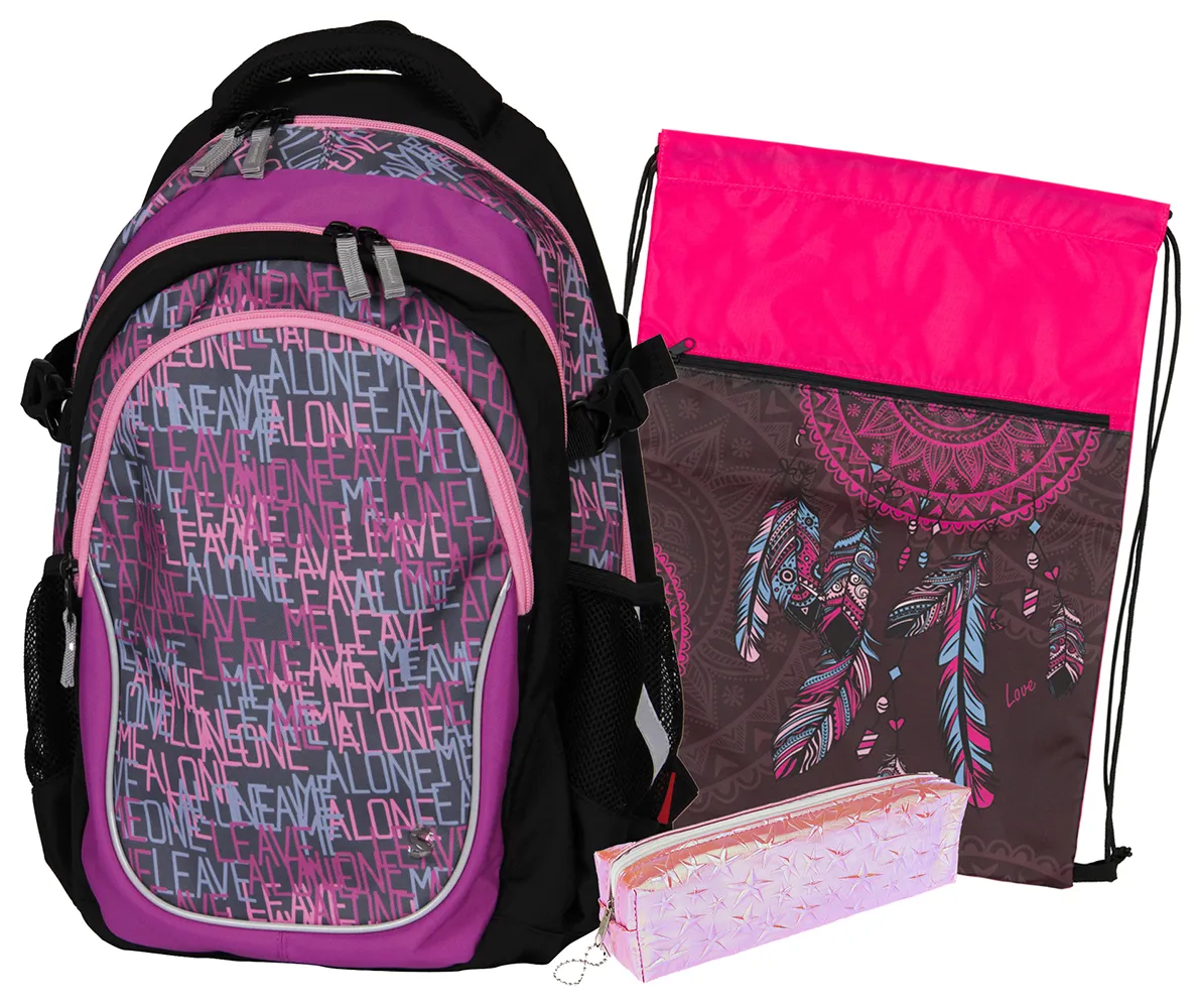 Studentský set Alone třídílný