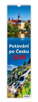 Kalendář Putování po Česku - vázanka