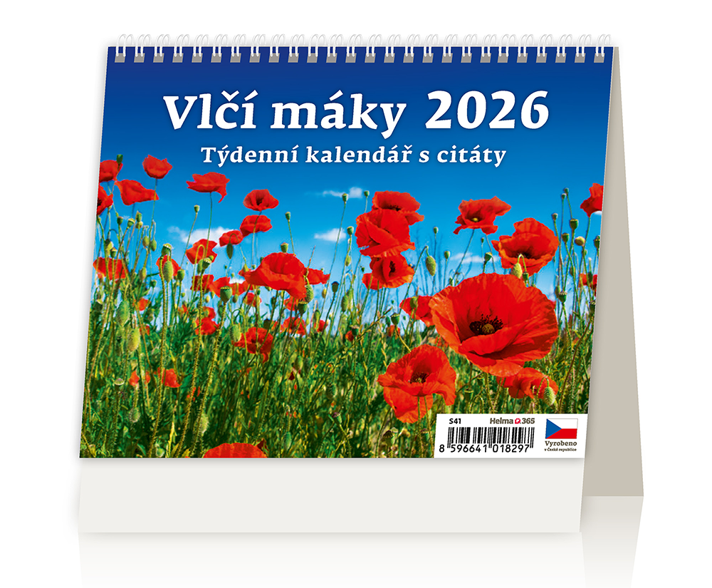 Plánovací kalendář Vlčí máky
