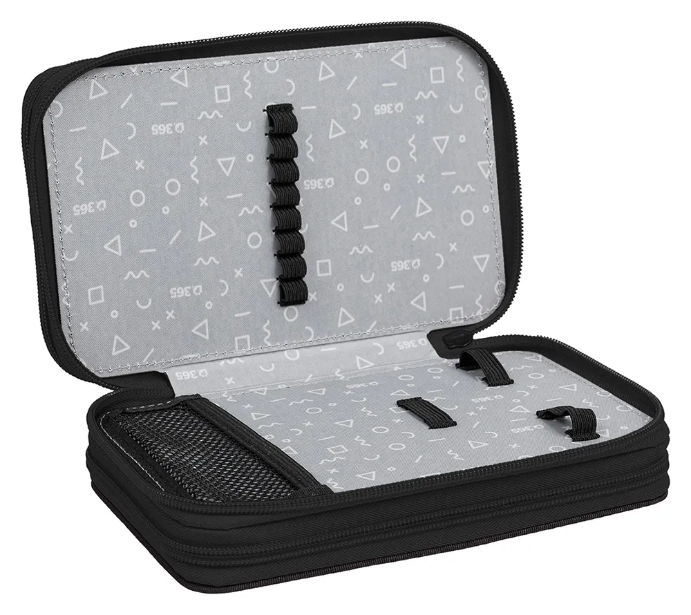 Školní penál třípatrový Cat lady