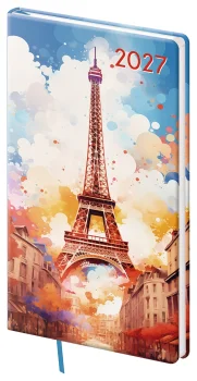 Kapesní diář A6 Vario Lyra Paris