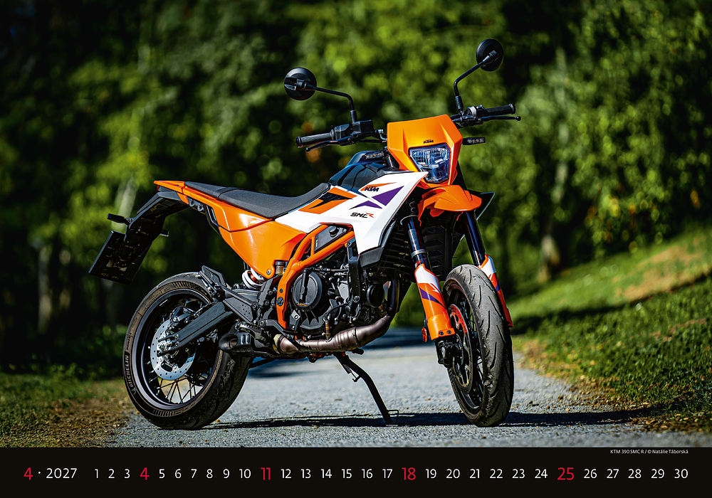 Kalendář Motorbikes