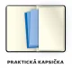 Tečkovaný zápisník Double Blue L (čtverečkovaný)