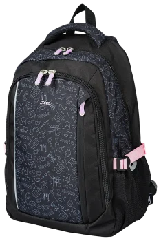 Batoh pro studenty Baggo Groovy Pinky Teenky