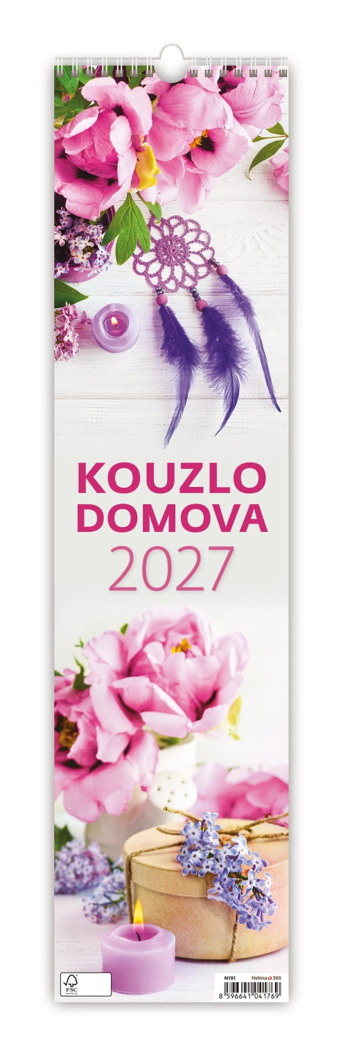 Kalendář Kouzlo domova - vázanka