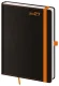 Denný diár A5 Black Orange s pútkom