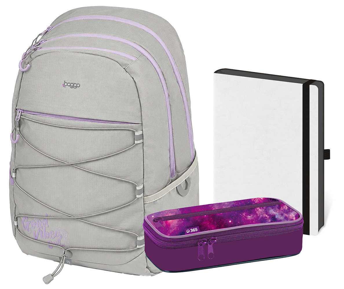 Studentský set Baggo Tweeny Pinklet  třídílný
