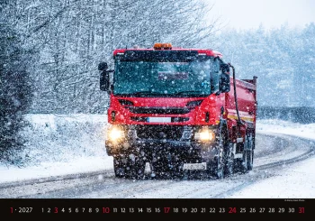 Kalendář Trucks