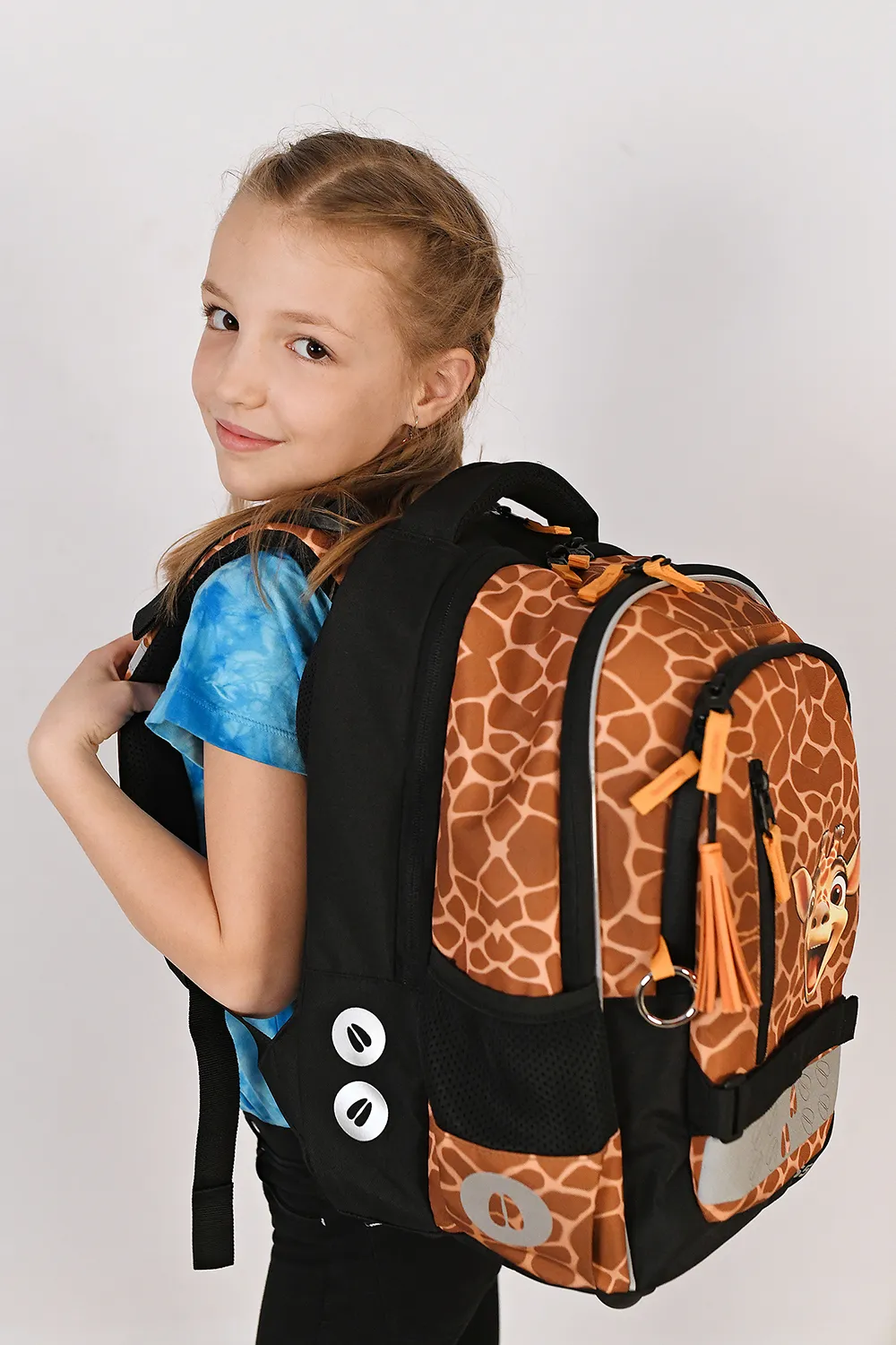 Štvordielny školsky set Junior Giraffe