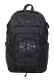 Černý městský batoh Baggo Flex Heartbeat Black