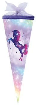 Kornút detský 35 cm - Galaxy Unicorn