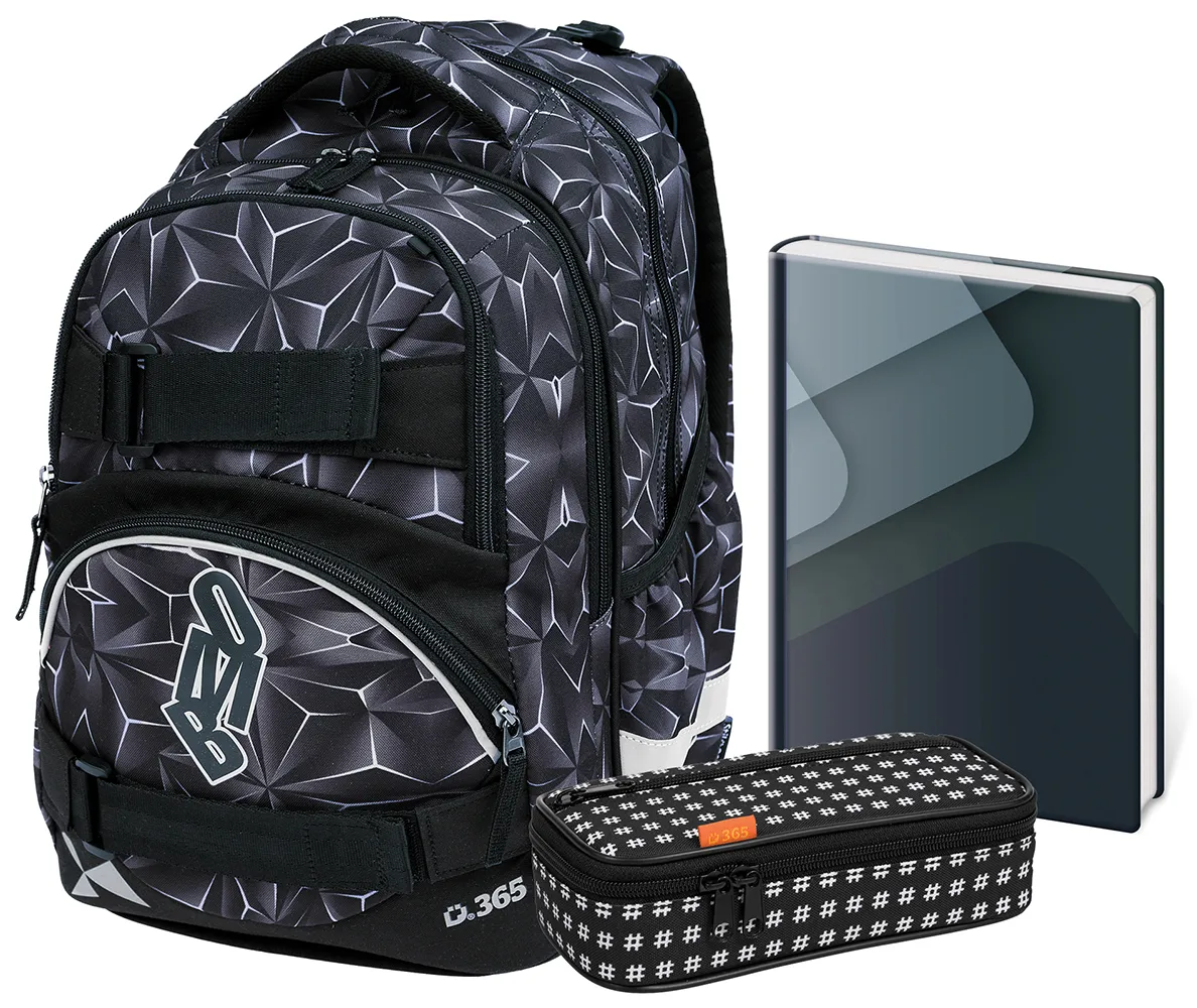 Školní set třídílný Smart OMB Uni