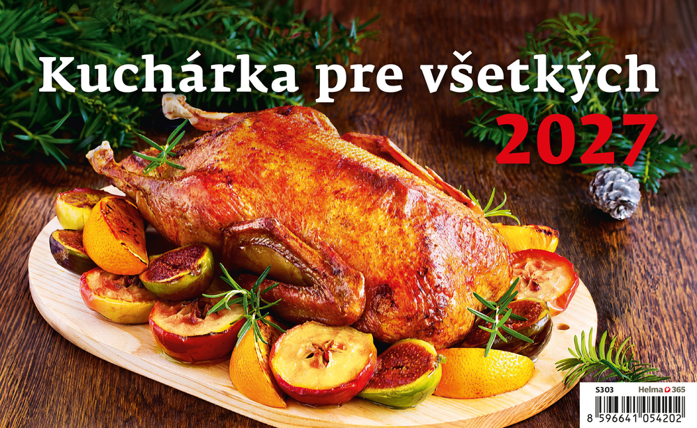 Kalendár Kuchárka pre všetkých