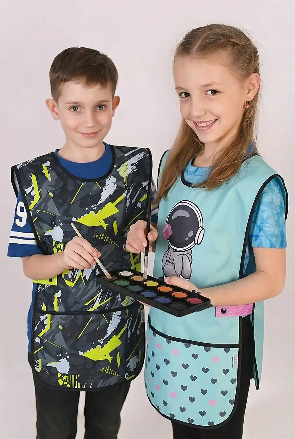 Zástěrka na výtvarnou výchovu pončo Speedy
