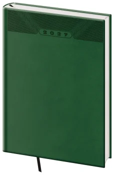 Týždenný diár A5 Print Classic zelený