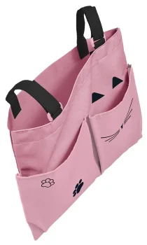 Vreckár na lavicu Cat lady