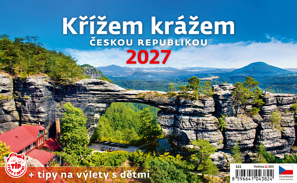 Kalendář Křížem krážem Českou republikou