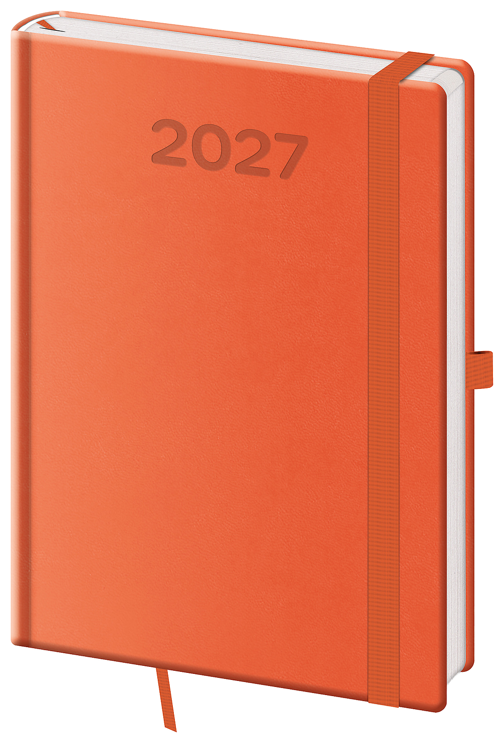 Denní diář A5 Print Pop oranžový