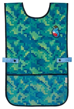 Zásterka na výtvarnú výchovu pončo Pixel Quest