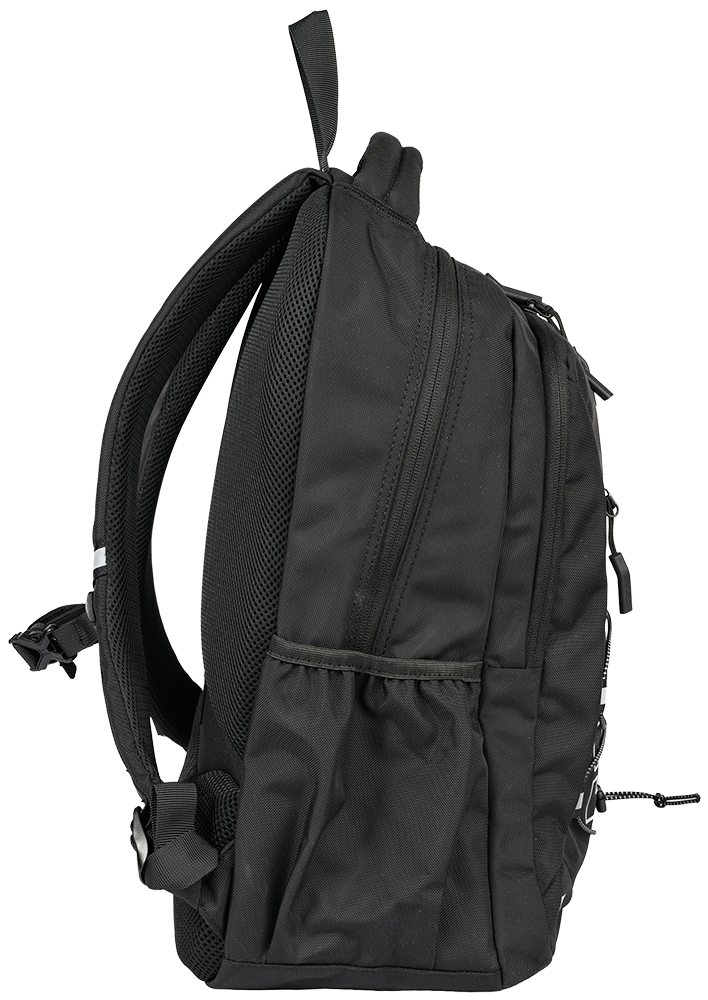 Černý batoh pro studenty Baggo Brisk Bubag Black