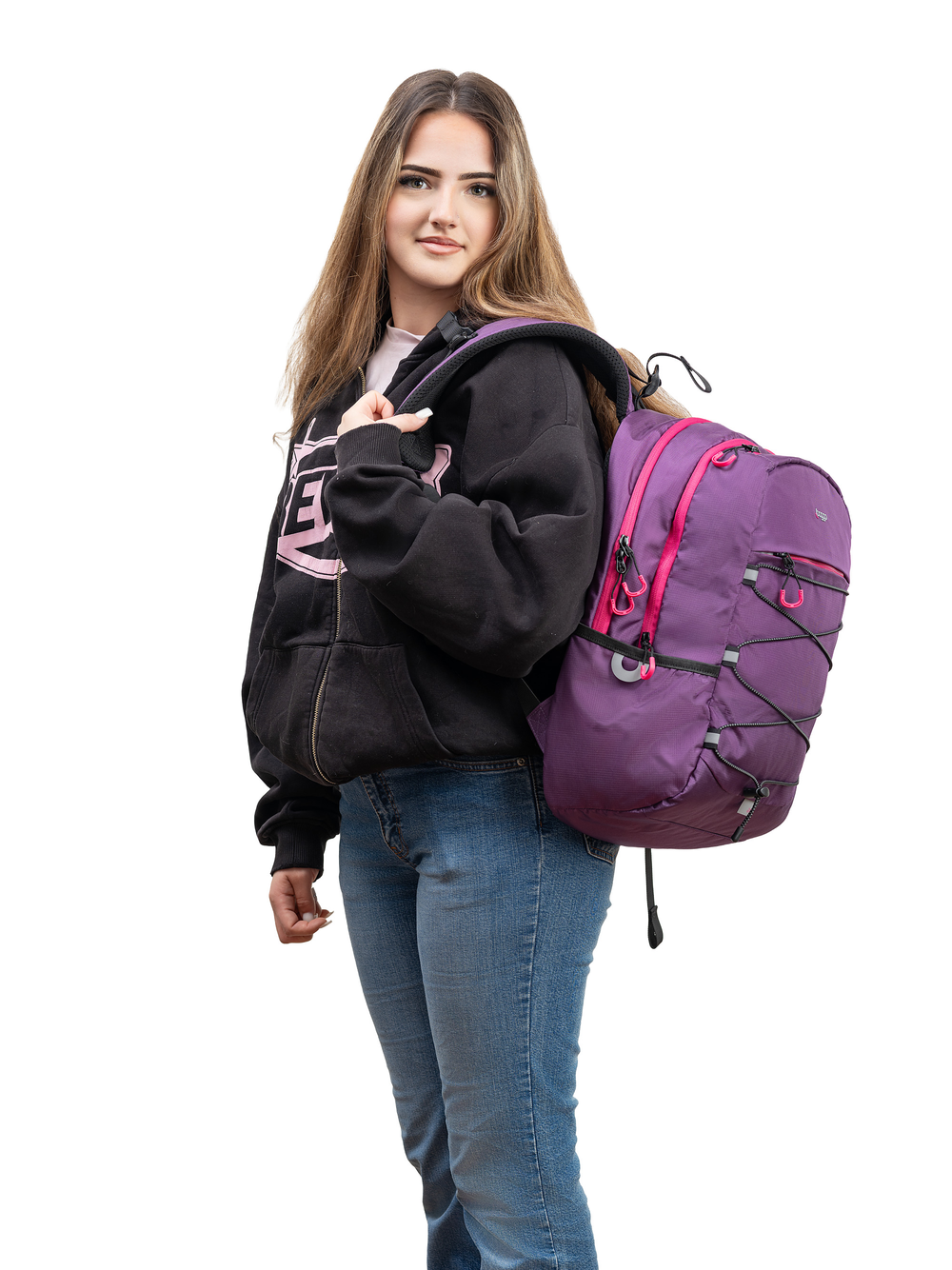Studentský set Baggo Tweeny Deep Purple  třídílný