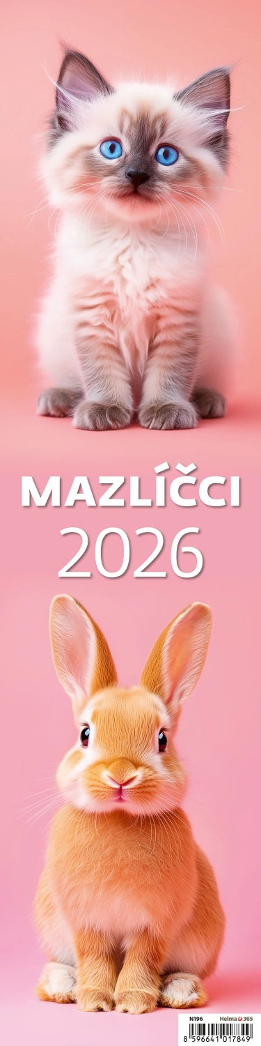 Kalendář Mazlíčci - vázanka