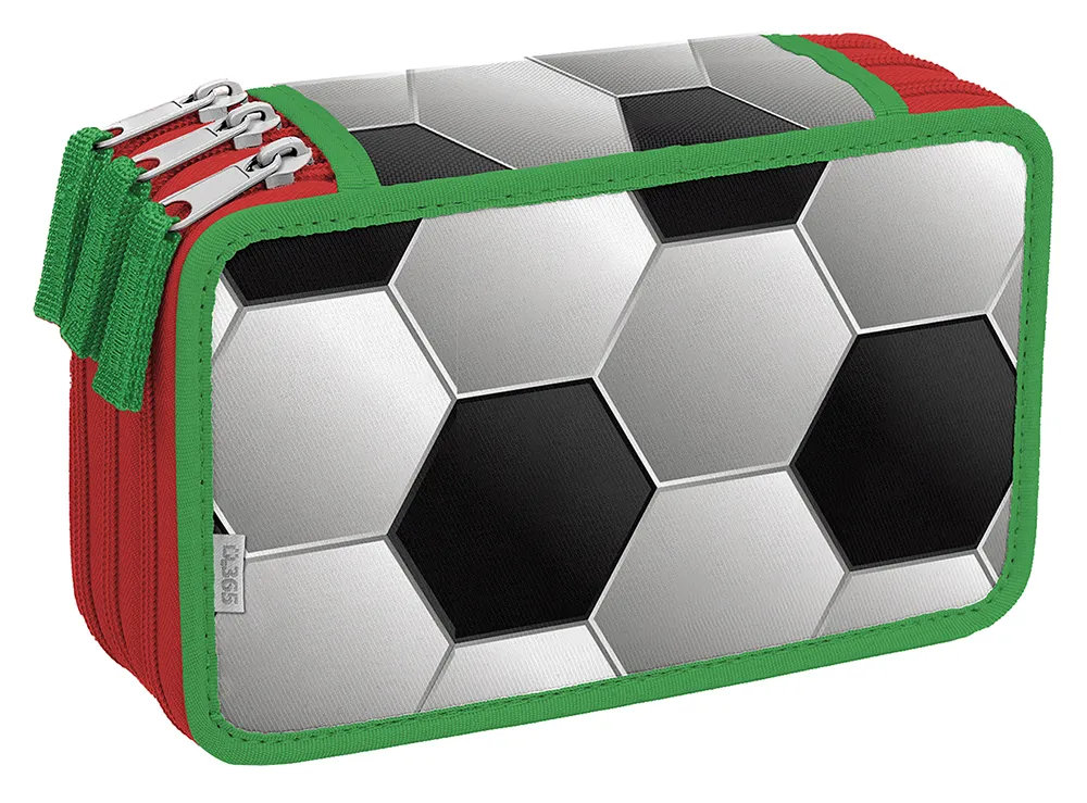 Školní penál třípatrový Soccer